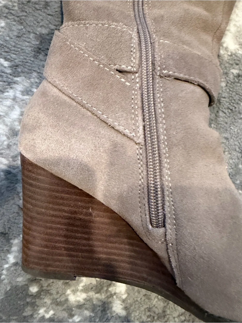 Sole Society taupe suede